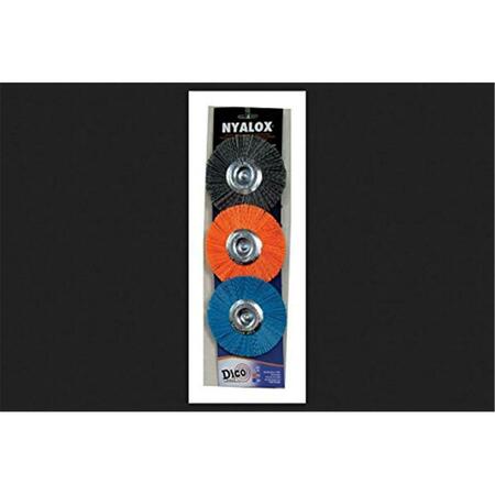 DIVINE BROTHERS 4 in. Wheel Brush Set, 5PK 2492551